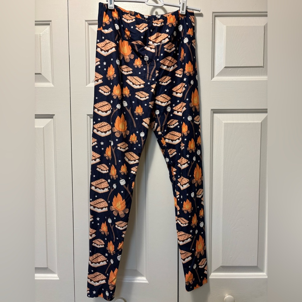 Campfire and S’mores leggings